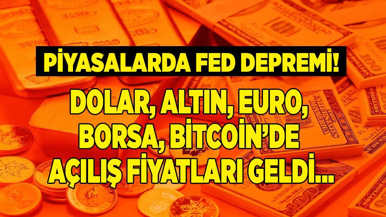 Dolar yeşil, altın kırmızı başladı! 29 Ağustos 2022 Borsa BIST 100 Endeksi, döviz kurları, gram altının fiyatı, bitcoin açılış fiyatları