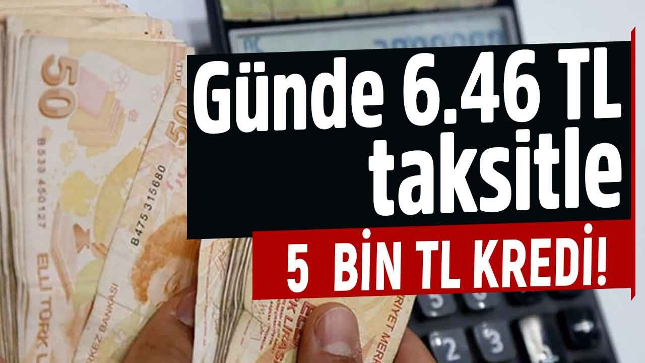 Cepler dolacak yüzler gülecek Halkbank'tan günde 6.46 TL taksitle emeklilere 5000 TL anında ihtiyaç kredisi