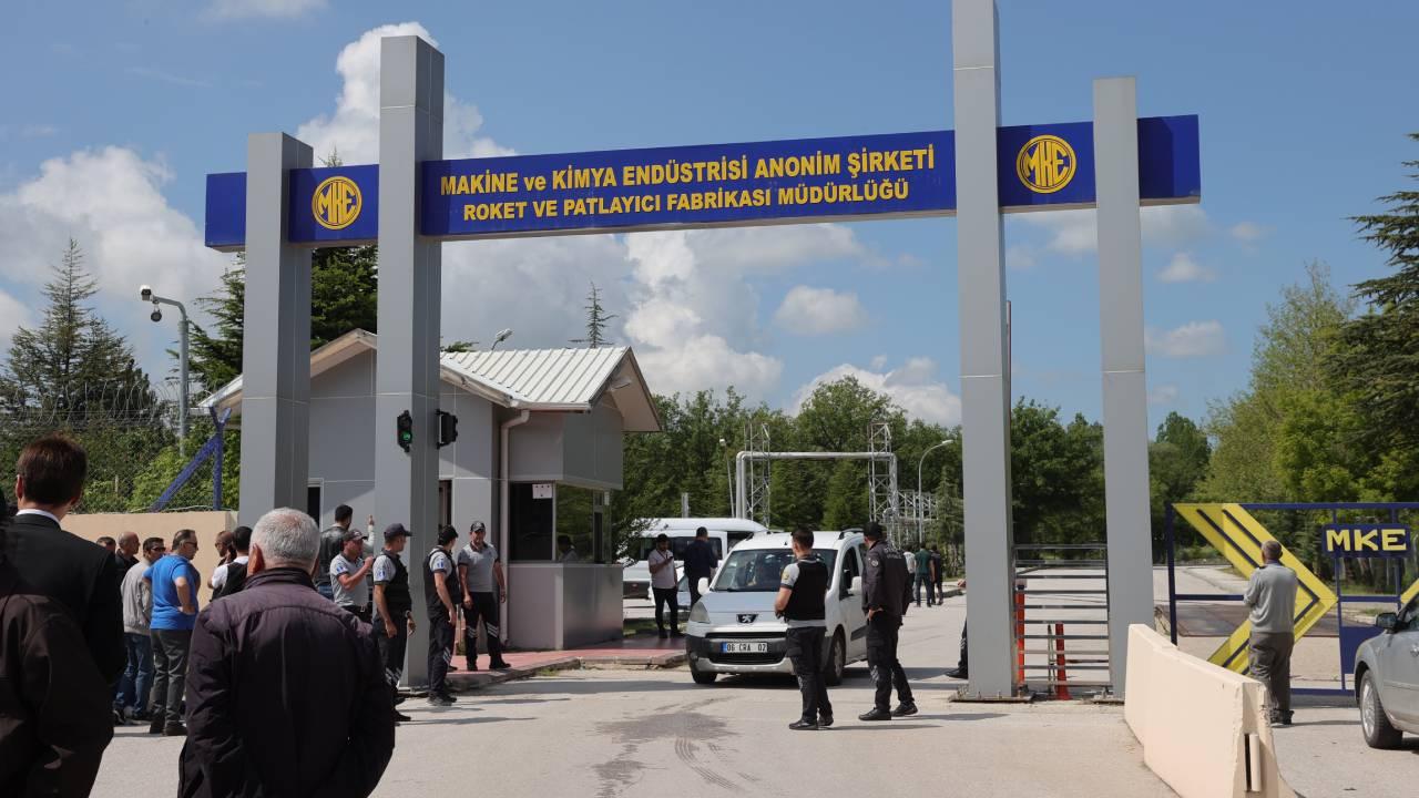 Ankara MKE fabrikasında patlama! 5 işçi şehit oldu!