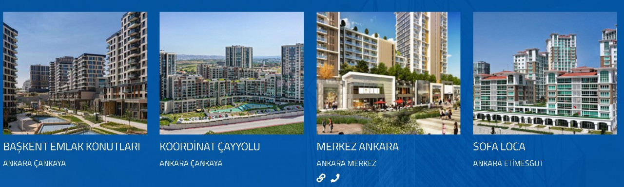 Ankara'da ev sahibi olmak isteyenler için Emlak Konut projeleri!