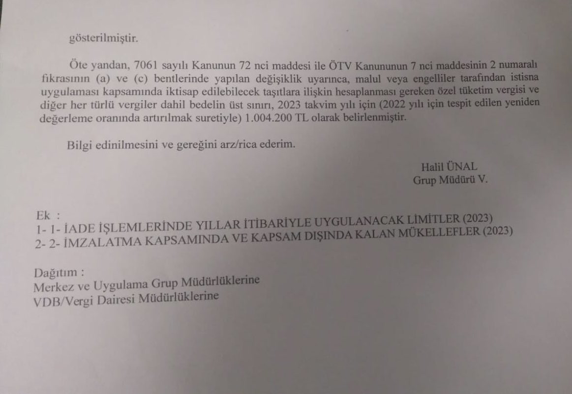Otomobilde ÖTV muafiyeti sürprizi! 450 Bin TL sınırı için yükseltme kararı!